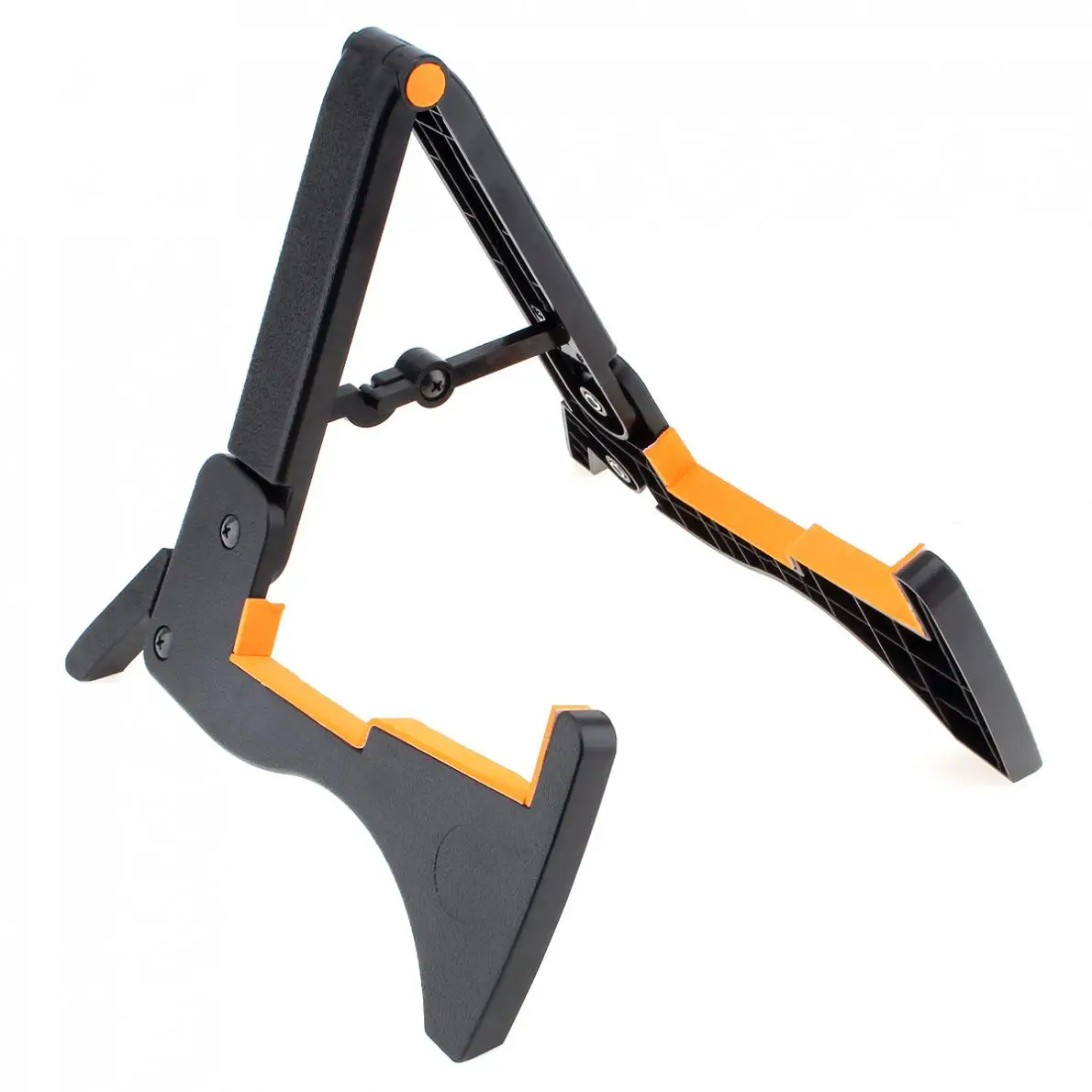 Foldable Black & Orange Guitar Stand Smart Musical Instrument Floor Stand for Guitar / Bass / Violin / Mandolin / Ukulele
Foldable Black & Orange Guitar Stand Smart Musical Instrument Floor Stand for Guitar / Bass / Violin / Mandolin / Ukulele