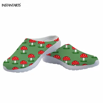 INSTANTARTS Cartoon Red Mushroom Dot Pattern Women's Beach Shoes Breath Summer Green Sandals Outdoor Lightweight Slippers Adults
INSTANTARTS Cartoon Red Mushroom Dot Pattern Women's Beach Shoes Breath Summer Green Sandals Outdoor Lightweight Slippers Adults
