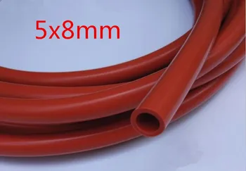 5mm ID 8mm OD 5x8 Red silicone tube silicone hose silica gel flexible pipe High temperature resistant silicon rubber tubing
5mm ID 8mm OD 5x8 Red silicone tube silicone hose silica gel flexible pipe High temperature resistant silicon rubber tubing