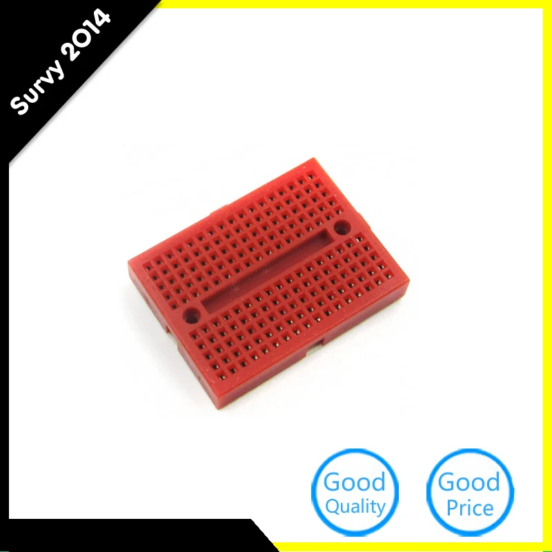 Red Solderless Prototype Breadboard 170 SYB-170 Bread Board 35*47*8.5mm Tie-points For Arduino
Red Solderless Prototype Breadboard 170 SYB-170 Bread Board 35*47*8.5mm Tie-points For Arduino