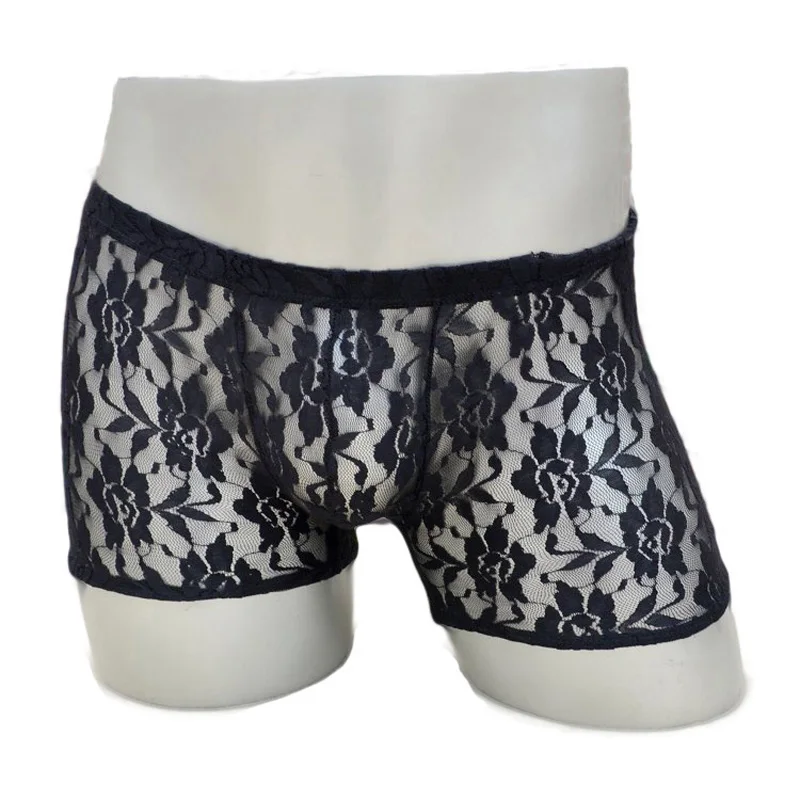 Low-waist male panties gauze transparent men's trunk breathable lace rose boxer underwear
Low-waist male panties gauze transparent men's trunk breathable lace rose boxer underwear
