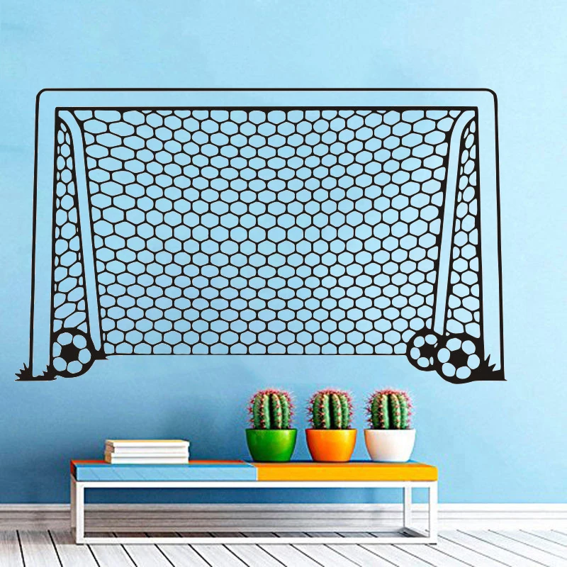 Soccer Football Wall Sticker Vinyl Art Removable Home Decoration Sport Boy Bedroom Poster Mural Beauty Modern Children LX133
Soccer Football Wall Sticker Vinyl Art Removable Home Decoration Sport Boy Bedroom Poster Mural Beauty Modern Children LX133