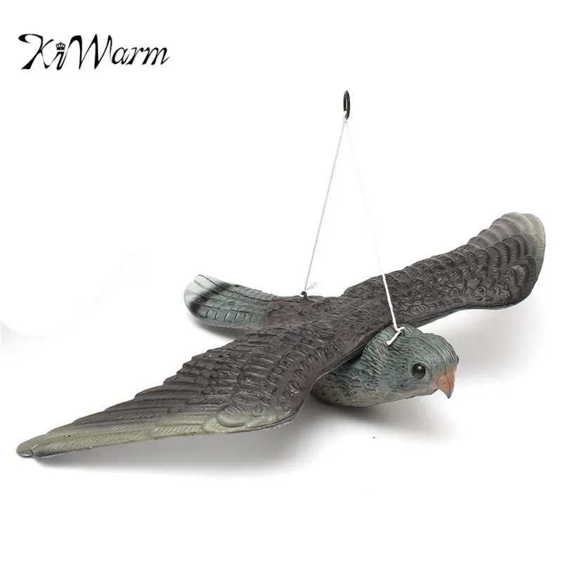 KiWarm Lifelike Flying Bird Hawk Bird Decoy Garden Plant Scarer Scarecrow Pest Control Hunting Shooting Decor Ornament
KiWarm Lifelike Flying Bird Hawk Bird Decoy Garden Plant Scarer Scarecrow Pest Control Hunting Shooting Decor Ornament