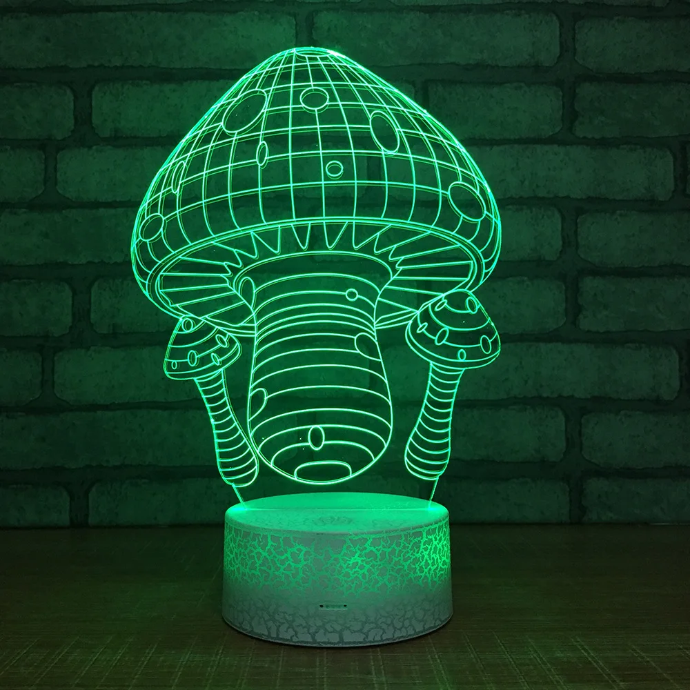 MushroomLED Night Light 7 Color Change Desk Light Action Figures Boys Girls Birthday Toys 146
MushroomLED Night Light 7 Color Change Desk Light Action Figures Boys Girls Birthday Toys 146