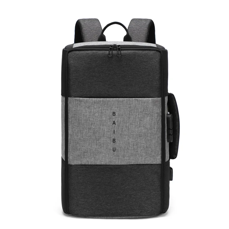 2019 BAUBU Waterproof Men's Backpack USB Charging Anti-theft lock Multifunctional Laptop Backpack School Bags For Teenager male
2019 BAUBU Waterproof Men's Backpack USB Charging Anti-theft lock Multifunctional Laptop Backpack School Bags For Teenager male