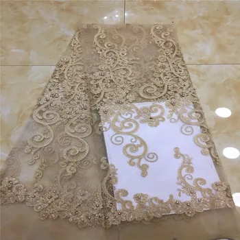Madison African Lace Fabric 2020 Embroidered Nigerian Laces Fabric Bridal High Quality French Tulle Lace Fabric For Women
Madison African Lace Fabric 2020 Embroidered Nigerian Laces Fabric Bridal High Quality French Tulle Lace Fabric For Women