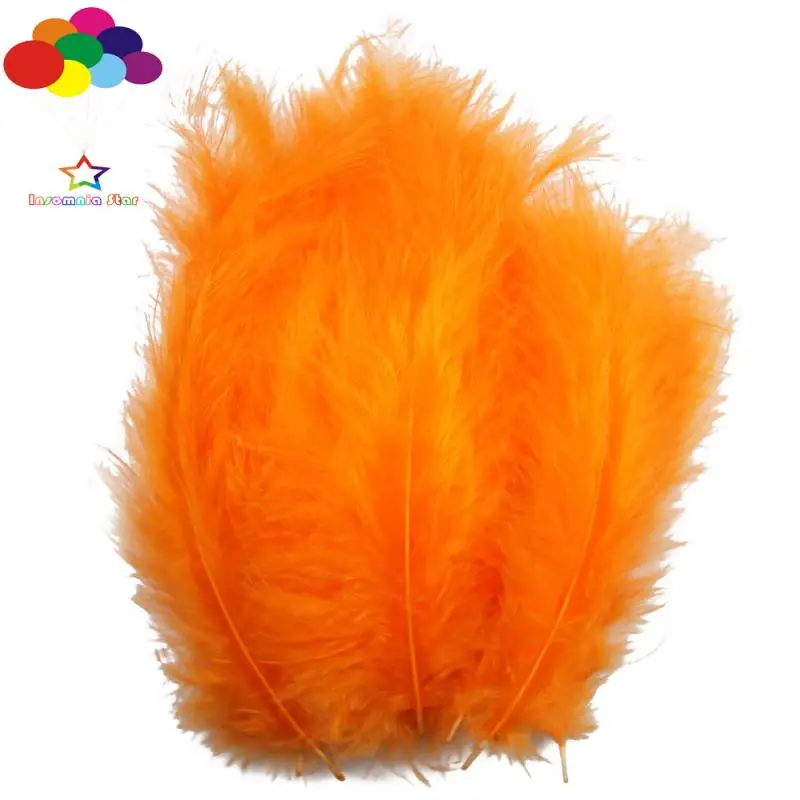 Z&Q&Y natural 100 turkey feathers 10-15CM dyed orange diy feather net red wave ball filled dream catcher decoration material.
Z&Q&Y natural 100 turkey feathers 10-15CM dyed orange diy feather net red wave ball filled dream catcher decoration material.