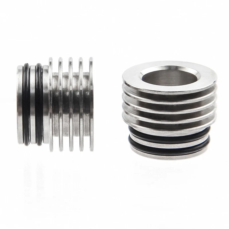 810 To 510 Drip Tip Adapter Heat Sink Metal For RDA RTA Atomizer Electronic Cigarette Box Mod Vape Accessories 1pc
810 To 510 Drip Tip Adapter Heat Sink Metal For RDA RTA Atomizer Electronic Cigarette Box Mod Vape Accessories 1pc