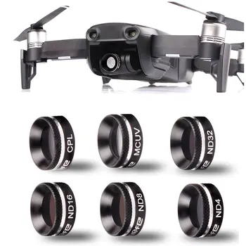 Mavic Air 6 in 1 Filter Multicoated Lens Filters Kit ND 4 ND 8 ND 16 ND 32 CPL UV Filter Set For DJI Mavic Air Accessoris
Mavic Air 6 in 1 Filter Multicoated Lens Filters Kit ND 4 ND 8 ND 16 ND 32 CPL UV Filter Set For DJI Mavic Air Accessoris