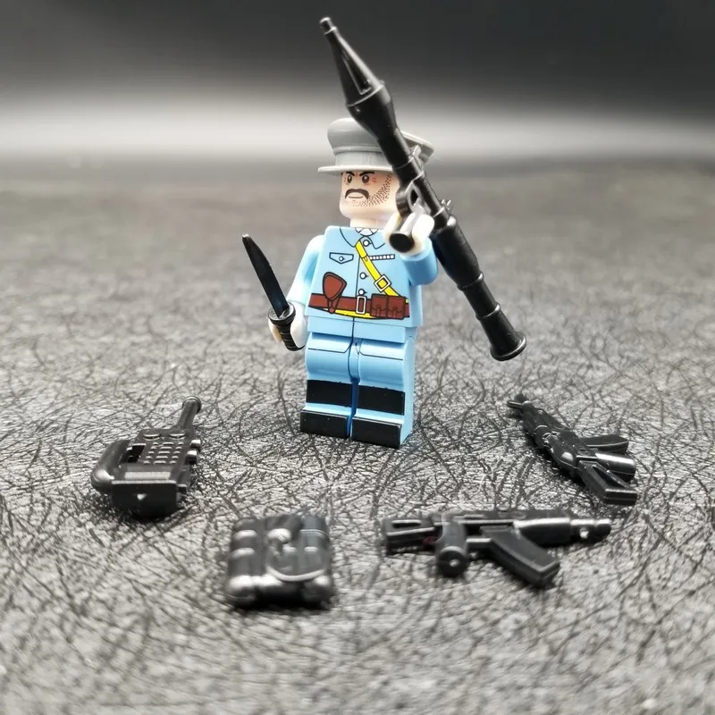 Military Weapon RPG Dagger Submachine Gun Building Blocks Soldier Figure Gun MOC Bricks Toy Compatible WW2 On Sale X109
Military Weapon RPG Dagger Submachine Gun Building Blocks Soldier Figure Gun MOC Bricks Toy Compatible WW2 On Sale X109