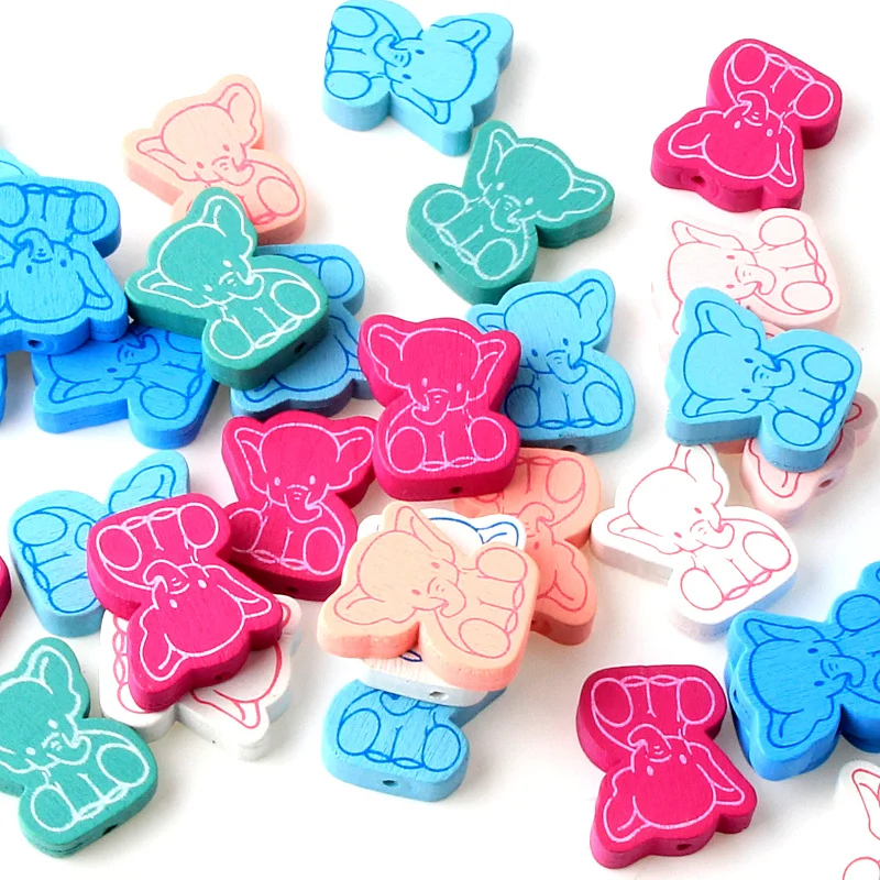 30Pcs 20x25mm Mixed Color Elephant Natural Wooden Spacer Beads For Jewelry Making Kids Toys
30Pcs 20x25mm Mixed Color Elephant Natural Wooden Spacer Beads For Jewelry Making Kids Toys