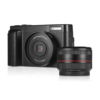 Full HD 1080P 24MP Digital Camera DC with Screen Photo & Video Shooting Support Wifi Face Detection Anti-shake Beauty Function
Full HD 1080P 24MP Digital Camera DC with Screen Photo & Video Shooting Support Wifi Face Detection Anti-shake Beauty Function