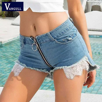 Vangull 2019 Summer Sexy Long Back Zipper Shorts Women Vintage Lace Jeans High Waist Short Jeans Women Denim Streetwear Shorts
Vangull 2019 Summer Sexy Long Back Zipper Shorts Women Vintage Lace Jeans High Waist Short Jeans Women Denim Streetwear Shorts