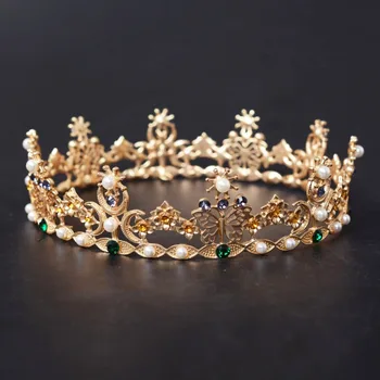 Royal Queen King Wedding Tiaras and Crowns Bridal Vintage Headpiece Women Prom Hair Ornaments Wedding Hair Jewelry Accessories
Royal Queen King Wedding Tiaras and Crowns Bridal Vintage Headpiece Women Prom Hair Ornaments Wedding Hair Jewelry Accessories