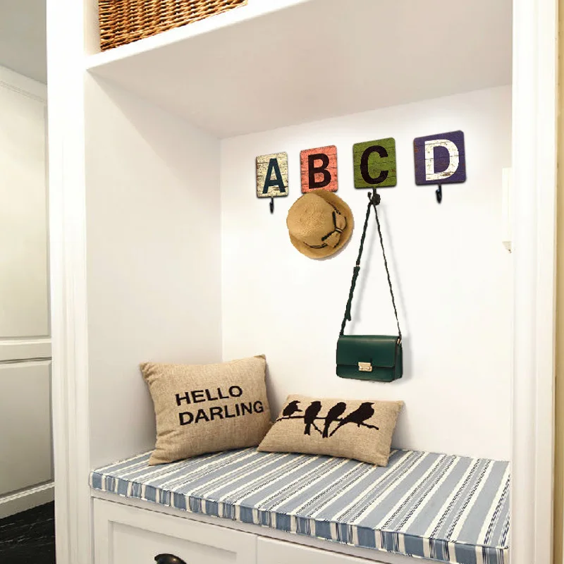 1 PCS A-Z 26 Letters Wooden ClothesTowel Hats Hooks Cute Cartoon Kids Room Wall Sticker Wall Hanging Hooks Home Decor
1 PCS A-Z 26 Letters Wooden ClothesTowel Hats Hooks Cute Cartoon Kids Room Wall Sticker Wall Hanging Hooks Home Decor