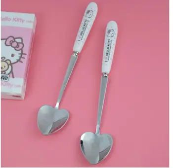 10 Pcs Cartoon Ceramic Handle Stainless Steel Love Heart Spoons
10 Pcs Cartoon Ceramic Handle Stainless Steel Love Heart Spoons