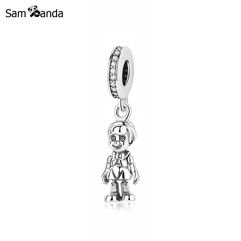 Charms 925 Sterling Silver Original Fit Pandora Bracelet Crystal Beads Women Diy Jewelry Pinocchio Necklace Pendant Charm
Charms 925 Sterling Silver Original Fit Pandora Bracelet Crystal Beads Women Diy Jewelry Pinocchio Necklace Pendant Charm