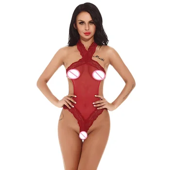Baby doll Lingerie Sexy Hot Erotic Teddies Bodysuits Women Lace Mesh Teddy Nightwear Nightgown Female Negligee Costume
Baby doll Lingerie Sexy Hot Erotic Teddies Bodysuits Women Lace Mesh Teddy Nightwear Nightgown Female Negligee Costume
