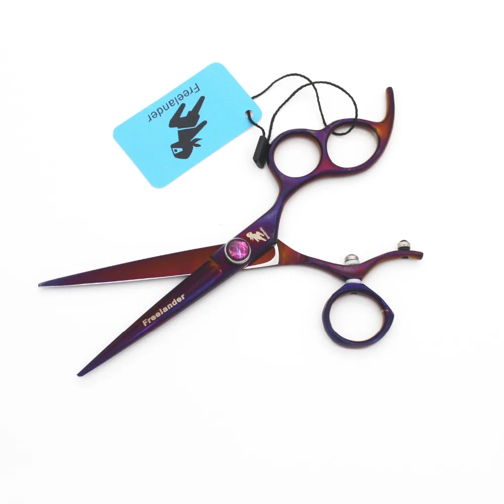 6.0 inch purple Freelander Flying shears Flat shears High-end unique hairdressing scissors Advanced hairdresser special scissors
6.0 inch purple Freelander Flying shears Flat shears High-end unique hairdressing scissors Advanced hairdresser special scissors