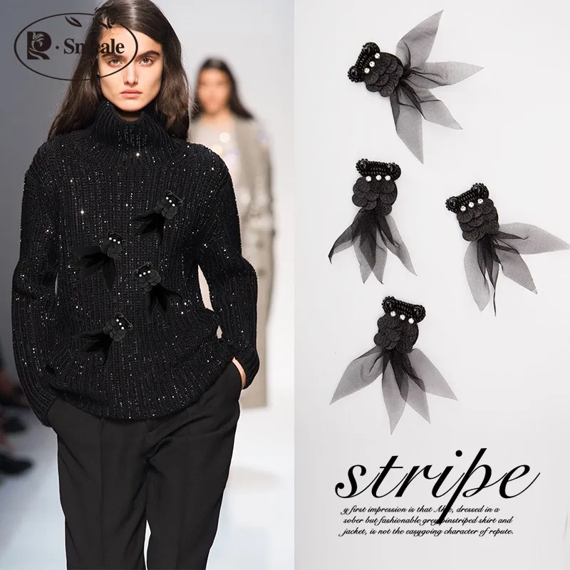 5Pieces Black Goldfish Patch Children's Clothes Decoration Dingzhu Decals Coat Sweater DIY Jewelry Accessories RS303
5Pieces Black Goldfish Patch Children's Clothes Decoration Dingzhu Decals Coat Sweater DIY Jewelry Accessories RS303