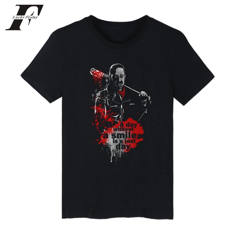 LUCKYFRIDAY THE Walking death negan fitness T shirt summer negan 3d printed t-shirt camisa masculina homme t shirts plus size
LUCKYFRIDAY THE Walking death negan fitness T shirt summer negan 3d printed t-shirt camisa masculina homme t shirts plus size