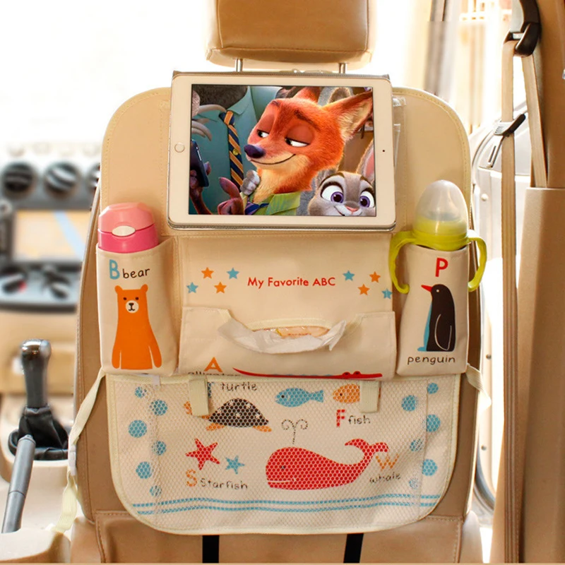 Cartoon car seat back storage bag organizer Car Organizer Back Seat Baby Product Stowing Tidying iPad car interior Accessories
Cartoon car seat back storage bag organizer Car Organizer Back Seat Baby Product Stowing Tidying iPad car interior Accessories