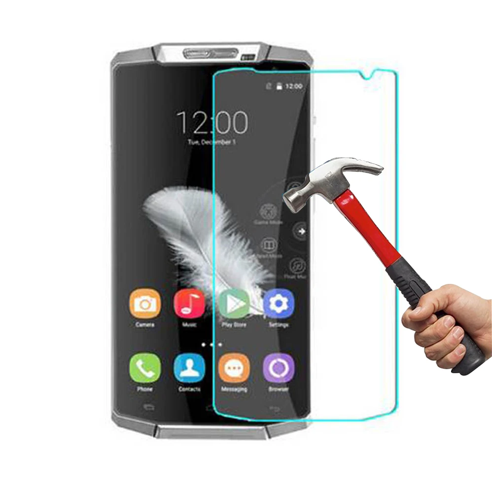 Прозрачная Взрывозащищенная защитная пленка для экрана Oukitel K10000 HD 0 3 мм 9H 2.5D с