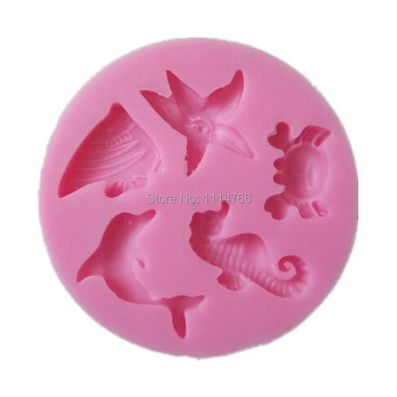 Beautiful Sea Animal Shape Silicone 3D Mold Cookware Dining Bar Non-Stick Cake Decorating Fondant Soap Mold Whbv
Beautiful Sea Animal Shape Silicone 3D Mold Cookware Dining Bar Non-Stick Cake Decorating Fondant Soap Mold Whbv