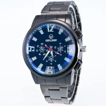 New Design Men Watches Fashion Round Dial Stainless Steel Band Sport Quartz Wrist Watch Hot Hours Mens Gifts relogio masculino
New Design Men Watches Fashion Round Dial Stainless Steel Band Sport Quartz Wrist Watch Hot Hours Mens Gifts relogio masculino