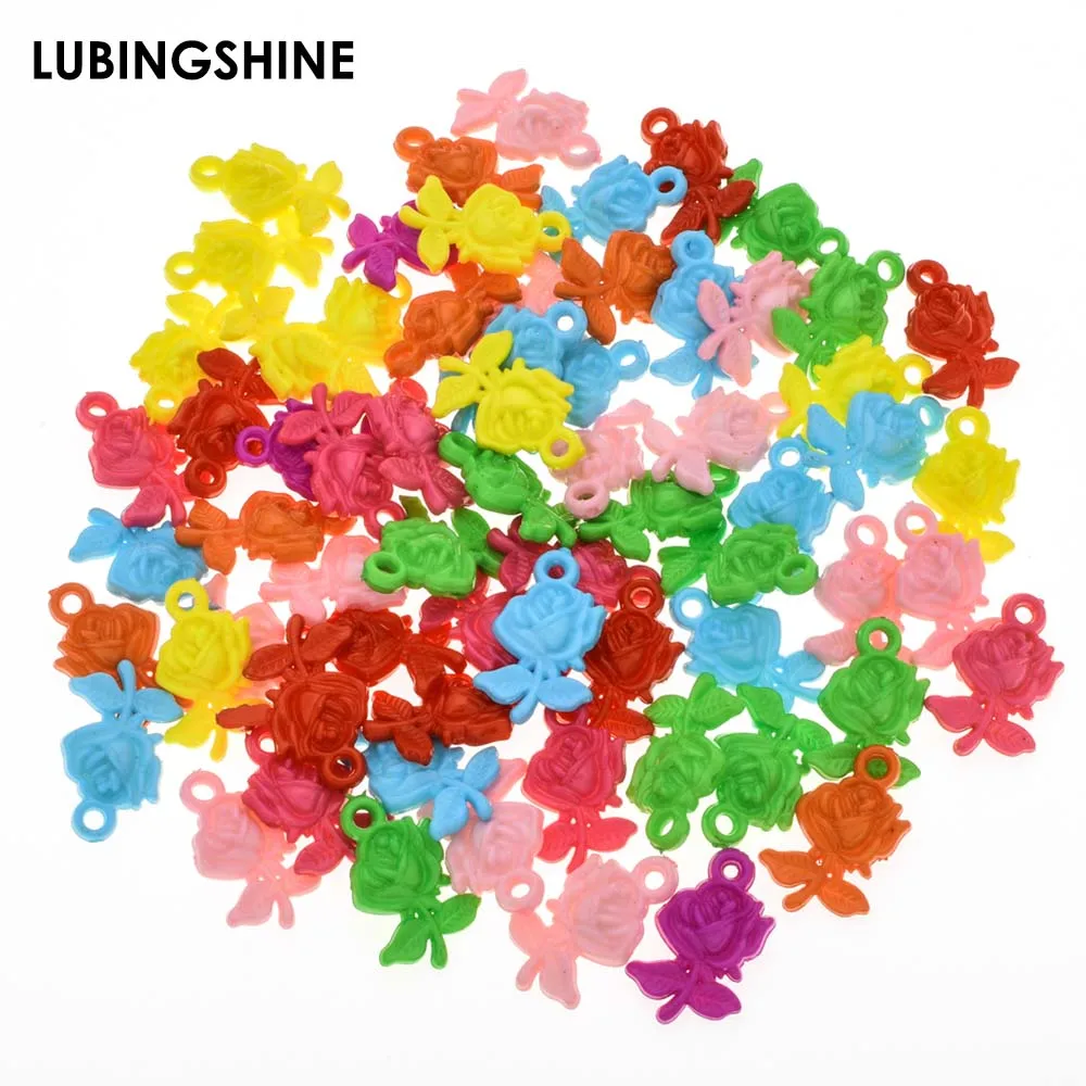 Multicolor Acrylic Rose Flower Charms Pendants Bead Fit Kids Decoration Handmade Bracelet Necklace Jewelry Accessory DIY 14*26mm
Multicolor Acrylic Rose Flower Charms Pendants Bead Fit Kids Decoration Handmade Bracelet Necklace Jewelry Accessory DIY 14*26mm