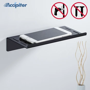 Nail free Wall Mounted Space Aluminum Paper Towel Shelf Phone Toilet Paper Holder
Nail free Wall Mounted Space Aluminum Paper Towel Shelf Phone Toilet Paper Holder