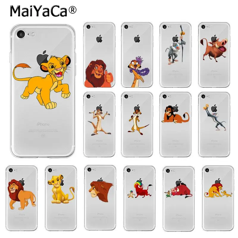 MaiYaCa Lion King Simba TPU Soft Phone Accessories Phone Case for Apple iPhone 8 7 6 6S Plus X XS MAX 5 5S SE XR Mobile Cases
MaiYaCa Lion King Simba TPU Soft Phone Accessories Phone Case for Apple iPhone 8 7 6 6S Plus X XS MAX 5 5S SE XR Mobile Cases