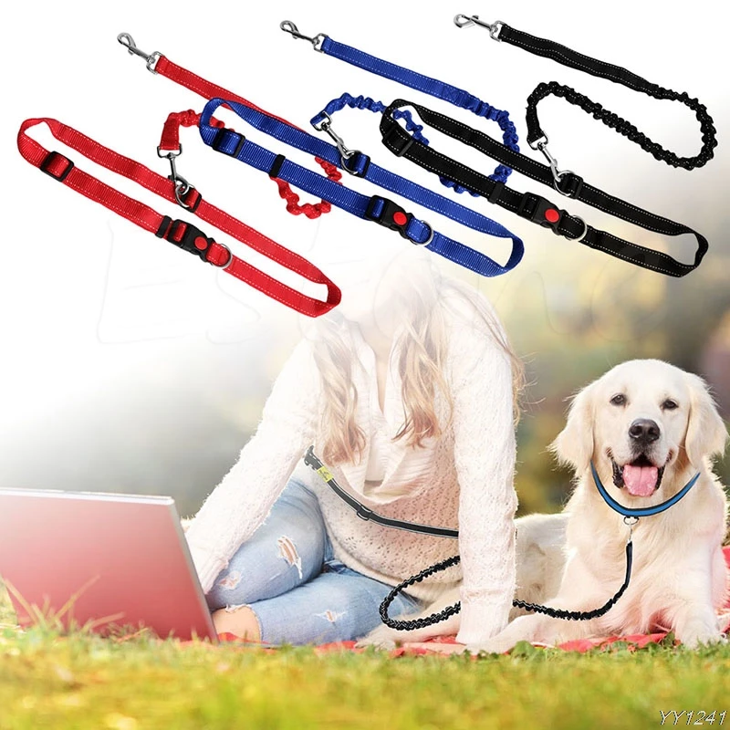 Running Dog Leash Hands Free Adjust Bungee Reflective Stitch for Walking Hiking Y110-Dropshipping
Running Dog Leash Hands Free Adjust Bungee Reflective Stitch for Walking Hiking Y110-Dropshipping