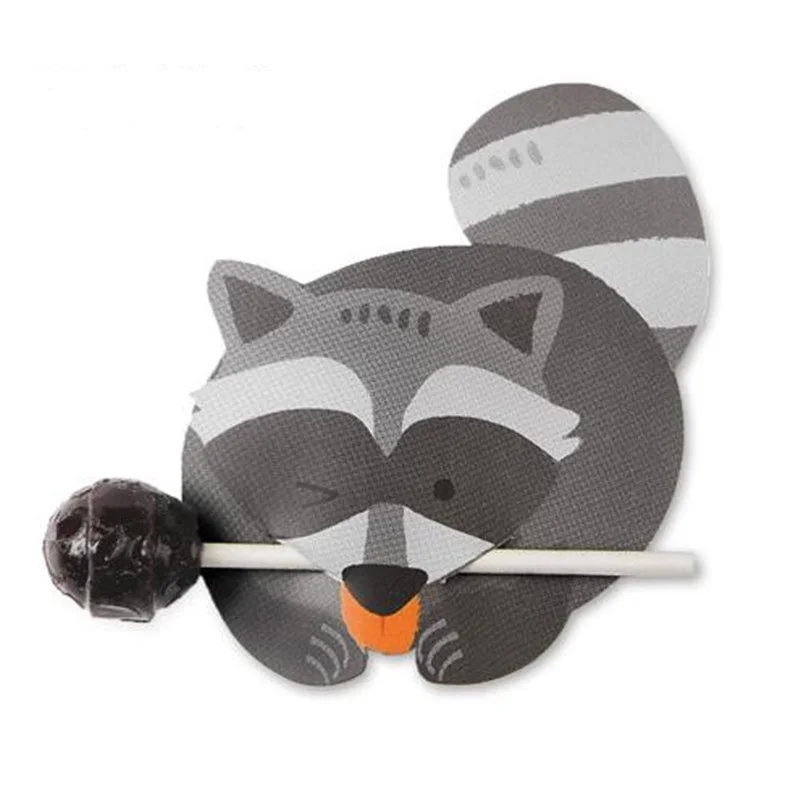 48PCS Animal Rabbit Fox Bear Candy Lollipop Decoration Card Animal Lollipop Seat Wedding Kids Birthday Party Gift Christmas
48PCS Animal Rabbit Fox Bear Candy Lollipop Decoration Card Animal Lollipop Seat Wedding Kids Birthday Party Gift Christmas