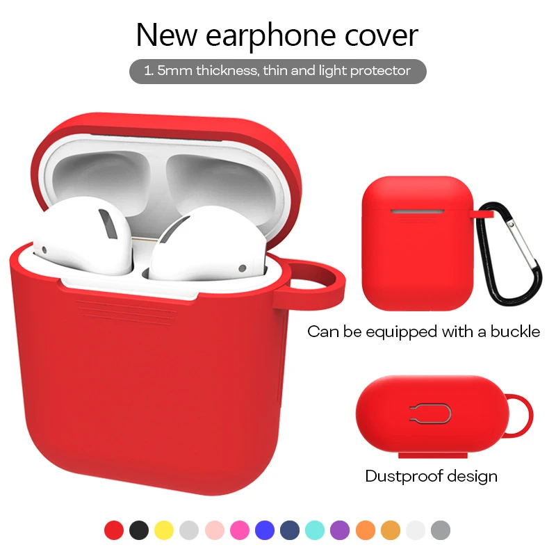 Soft Silicone Case For iPhone 6 7 8 Plus XR XS Max X 5 Airpods Shockproof Cover Earphone Bag Cases Ultra Thin Air Pods Protector
Soft Silicone Case For iPhone 6 7 8 Plus XR XS Max X 5 Airpods Shockproof Cover Earphone Bag Cases Ultra Thin Air Pods Protector