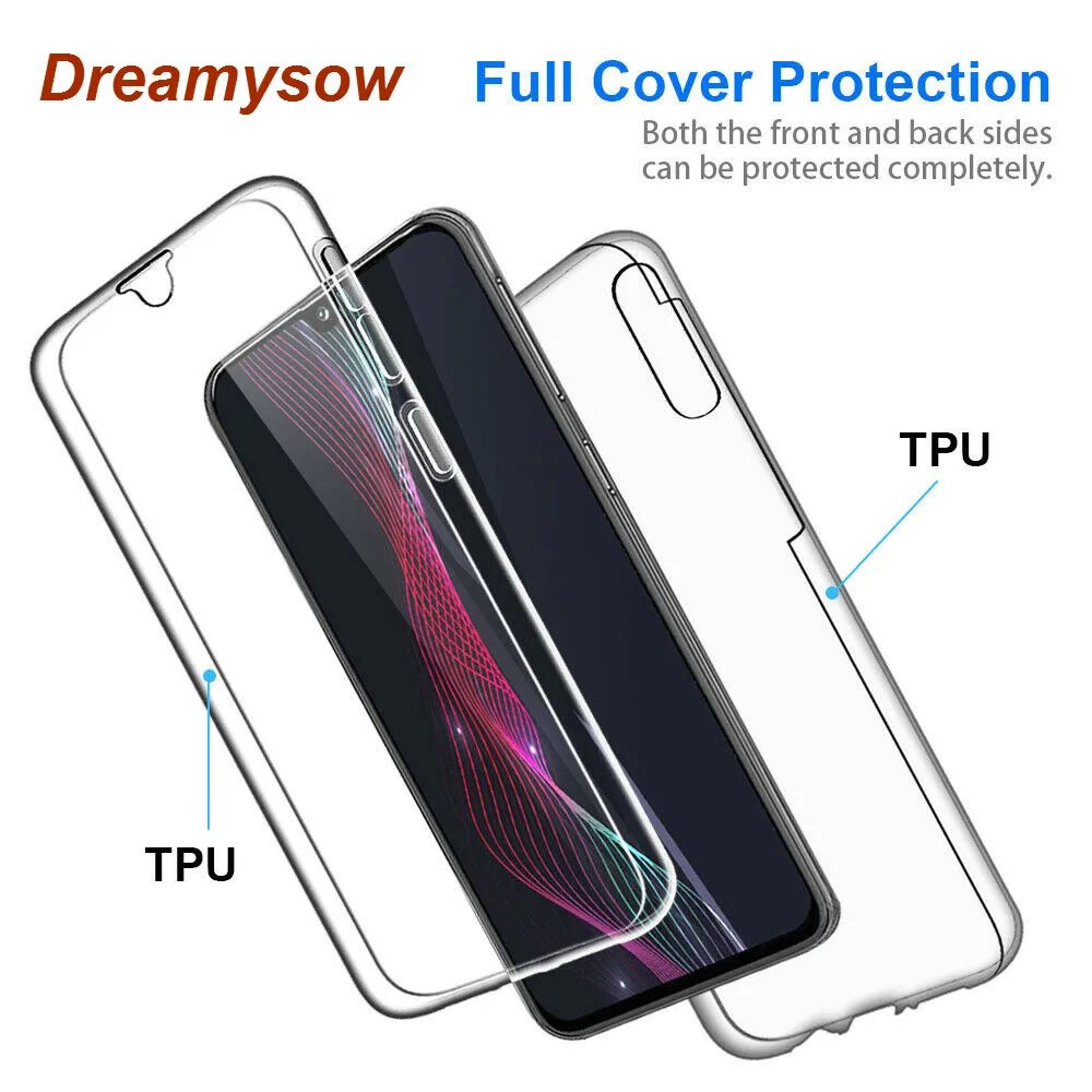 Phone Silicone Case for Samsung Galaxy M10 A10 A30 A40 A50 A6 A8 J4 J6 plus J8 2018 S10 S9 S8 S7 360 Soft full Clear Cover
Phone Silicone Case for Samsung Galaxy M10 A10 A30 A40 A50 A6 A8 J4 J6 plus J8 2018 S10 S9 S8 S7 360 Soft full Clear Cover