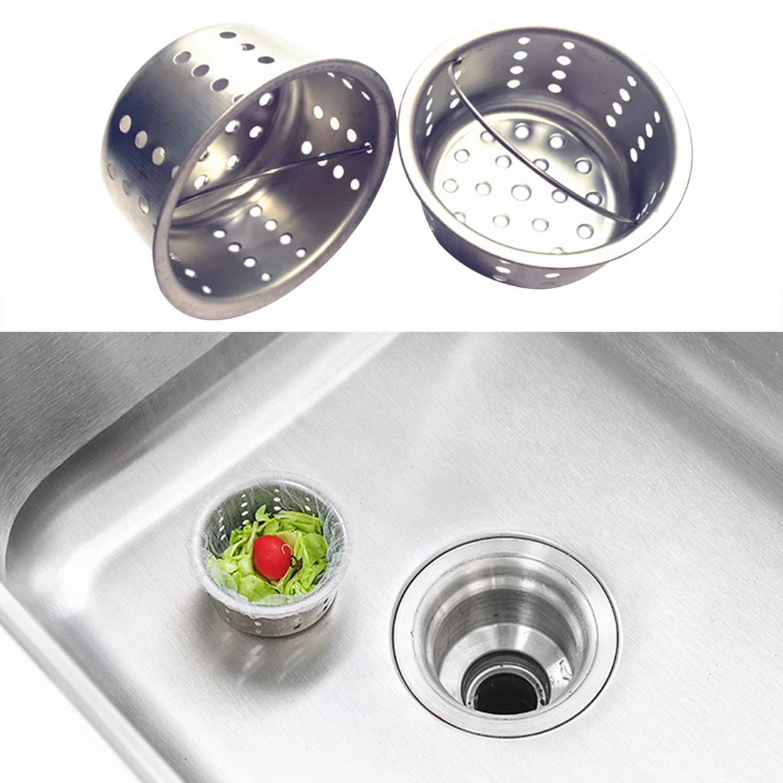 Sink Strainer Stainless Steel Kitchen Drainer Accessories for Sink With Handle Waste Stopper Filter Colander
Sink Strainer Stainless Steel Kitchen Drainer Accessories for Sink With Handle Waste Stopper Filter Colander