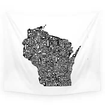 Typographic Wisconsin Wall Tapestry Hanging Tapestry For Wall Decoration Fashion
Typographic Wisconsin Wall Tapestry Hanging Tapestry For Wall Decoration Fashion