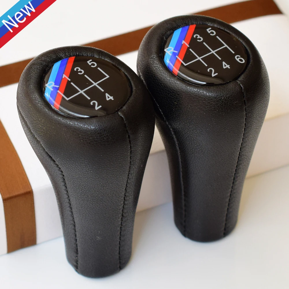 5 6 Speed Real Leather Gear Shift Knob For BMW 1 3 5 6 Series E30 E32 E34 E36 E38 E39 E46 E53 E60 E63 E83 E84 E87
5 6 Speed Real Leather Gear Shift Knob For BMW 1 3 5 6 Series E30 E32 E34 E36 E38 E39 E46 E53 E60 E63 E83 E84 E87