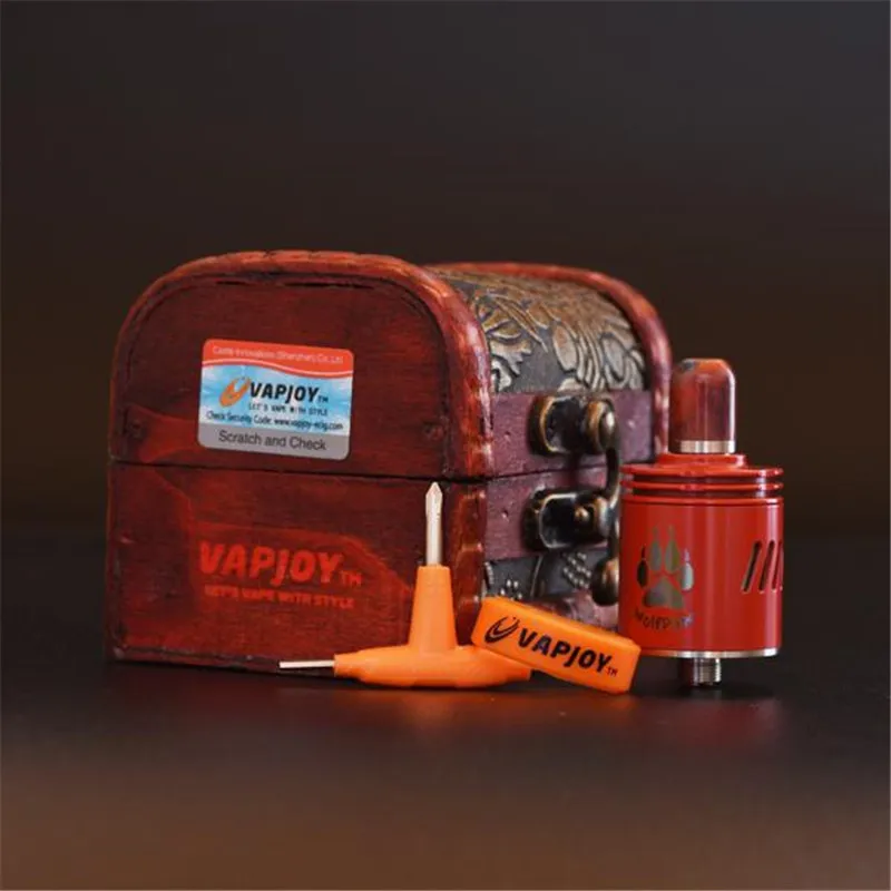 popularOriginal WolfPaw RDA Rebuildable E Cigarette Dripping Atomizer 304 Stainless Steel 24mm Diameter 510 Thread Mod
popularOriginal WolfPaw RDA Rebuildable E Cigarette Dripping Atomizer 304 Stainless Steel 24mm Diameter 510 Thread Mod