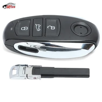 KEYECU New Replacement Smart Card 3 Button Remote Car Key Fob 315MHz ID46 Chip for Volkswagen Touareg 2010-2014
KEYECU New Replacement Smart Card 3 Button Remote Car Key Fob 315MHz ID46 Chip for Volkswagen Touareg 2010-2014