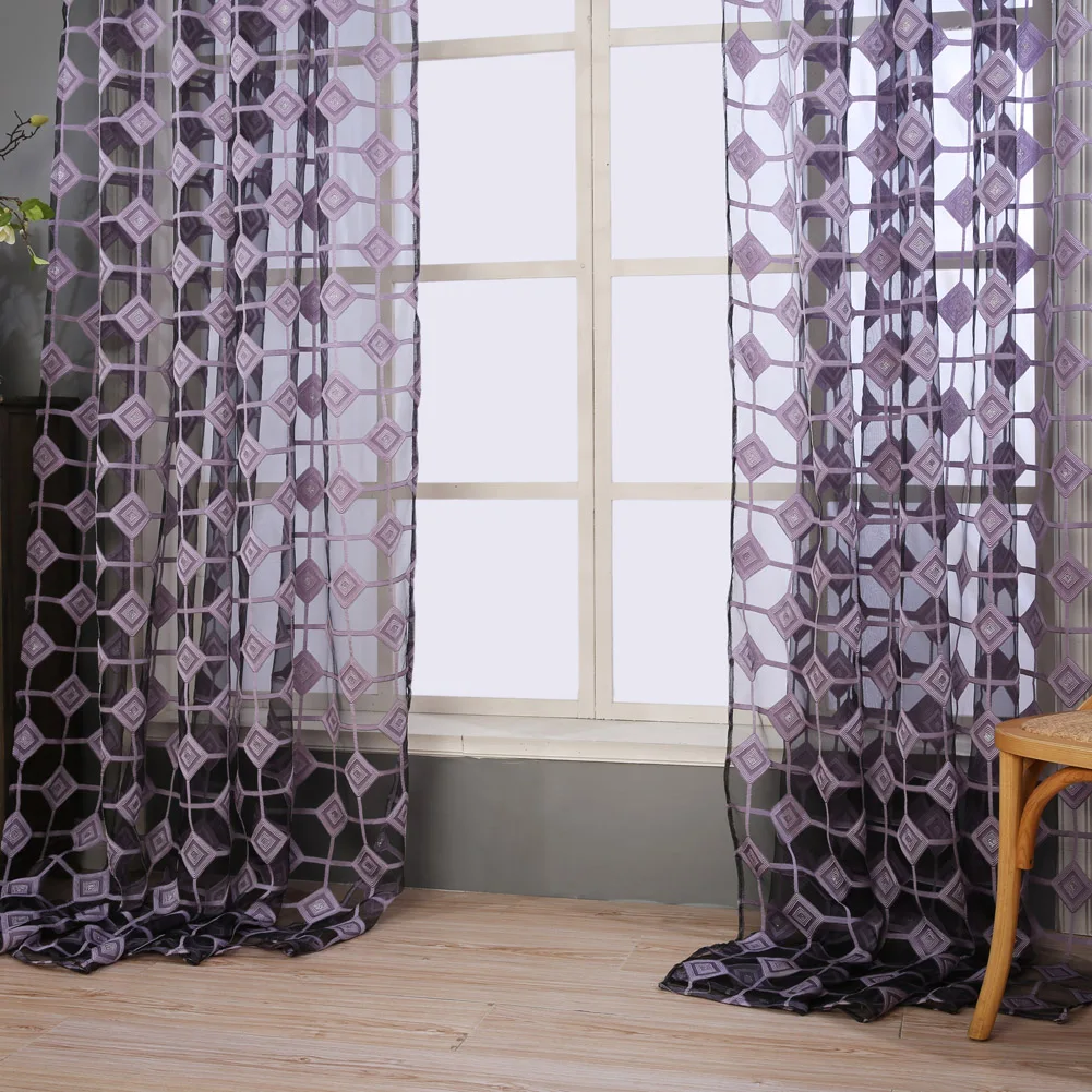 2 x 1 m Lattice Embroidery Curtain Cotton French Window Pastoral Sheer Curtains Tulle Living Room Bedroom Kids Modern Children
2 x 1 m Lattice Embroidery Curtain Cotton French Window Pastoral Sheer Curtains Tulle Living Room Bedroom Kids Modern Children