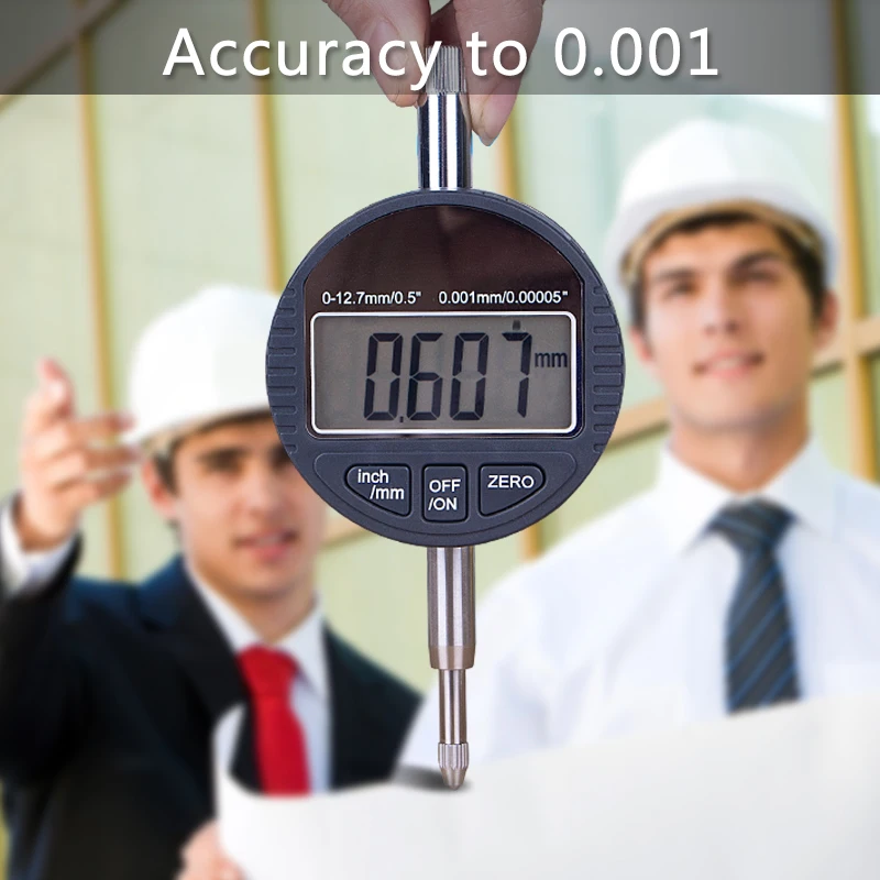 0-12.7mm/0.5" Range Gauge Digital Dial indicator Precision Tool 0.001mm/0.00005" Tester Tools wear-resistant rust-proof
0-12.7mm/0.5" Range Gauge Digital Dial indicator Precision Tool 0.001mm/0.00005" Tester Tools wear-resistant rust-proof