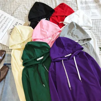 Sudadera Mujer 2020 Autumn Women Hoodie Korean Ulzzang Harajuku Solid Long Sleeve Hooded Sweatshirts Female Casual Hoodie Top
Sudadera Mujer 2020 Autumn Women Hoodie Korean Ulzzang Harajuku Solid Long Sleeve Hooded Sweatshirts Female Casual Hoodie Top