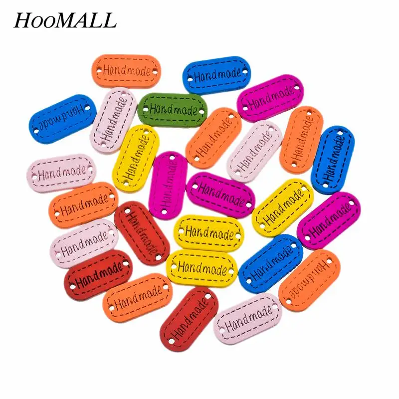 Hoomall 100PCs Multicolor Wooden Buttons Handmade Letter Carved Decorative Buttons Fit Sewing Scrapbooking Crafts DIY 24x12mm 
Hoomall 100PCs Multicolor Wooden Buttons Handmade Letter Carved Decorative Buttons Fit Sewing Scrapbooking Crafts DIY 24x12mm