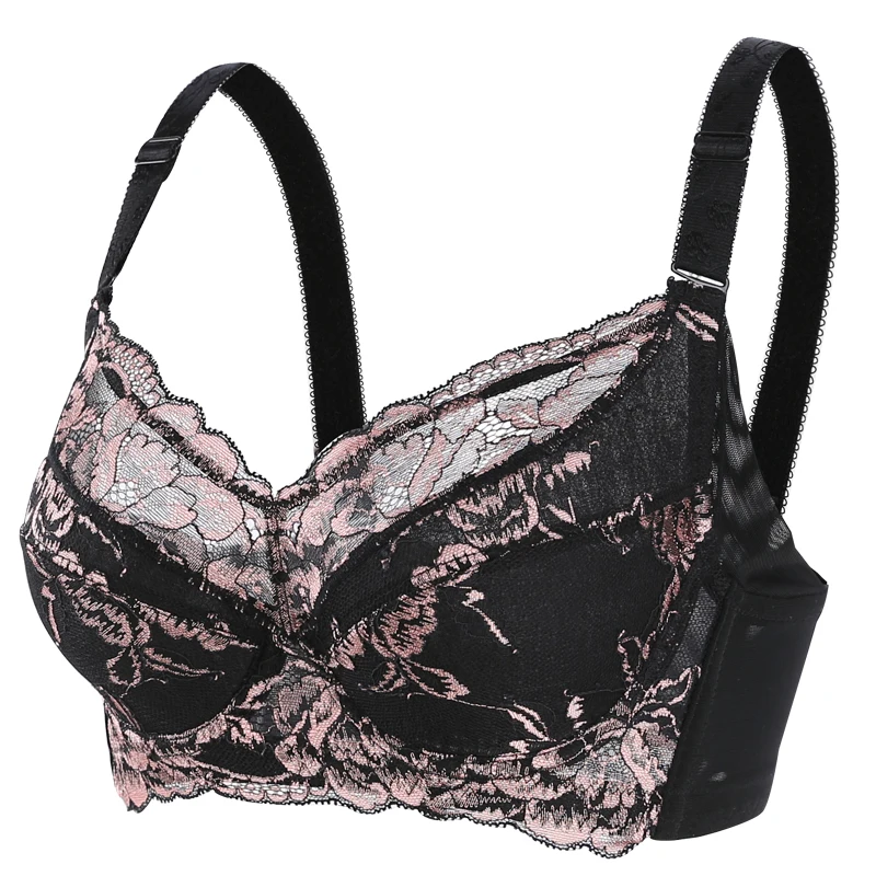 Women's Sheer Lace Full Figure Unlined Minimizer Bra 34 36 38 40 42 44 46 48 B C D E F G H
Women's Sheer Lace Full Figure Unlined Minimizer Bra 34 36 38 40 42 44 46 48 B C D E F G H