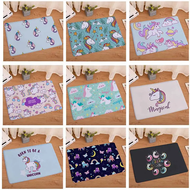 Cute Cartoon Unicorn Printed Floor Mat Anti-slip Rugs Carpets Welcome Doormat Kitchen Bedroom Mats Entrance Decor Carpet Gift
Cute Cartoon Unicorn Printed Floor Mat Anti-slip Rugs Carpets Welcome Doormat Kitchen Bedroom Mats Entrance Decor Carpet Gift