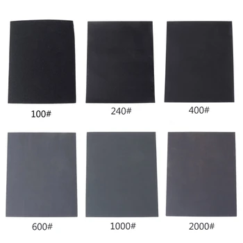 100/240/400/600/1000/2000 Grit Aluminium Oxide Wet & Dry Abrasive Sanding Paper #319
100/240/400/600/1000/2000 Grit Aluminium Oxide Wet & Dry Abrasive Sanding Paper #319