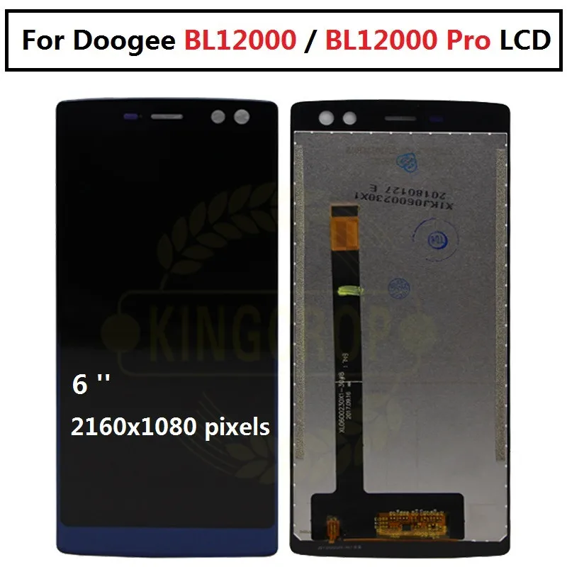 For 6.0 inch Doogee BL12000 BL12000 Pro LCD Display And Touch Screen Doogee BL12000 lcd Phone Accessories
For 6.0 inch Doogee BL12000 BL12000 Pro LCD Display And Touch Screen Doogee BL12000 lcd Phone Accessories