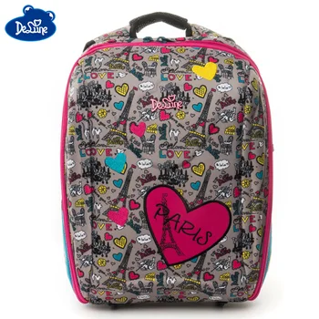 Delune 7-125 Children Backpack For Girls Cartoon Paris Pattern Backpacks Orthopedic School Bags Student Satchel Mochila Infantil
Delune 7-125 Children Backpack For Girls Cartoon Paris Pattern Backpacks Orthopedic School Bags Student Satchel Mochila Infantil